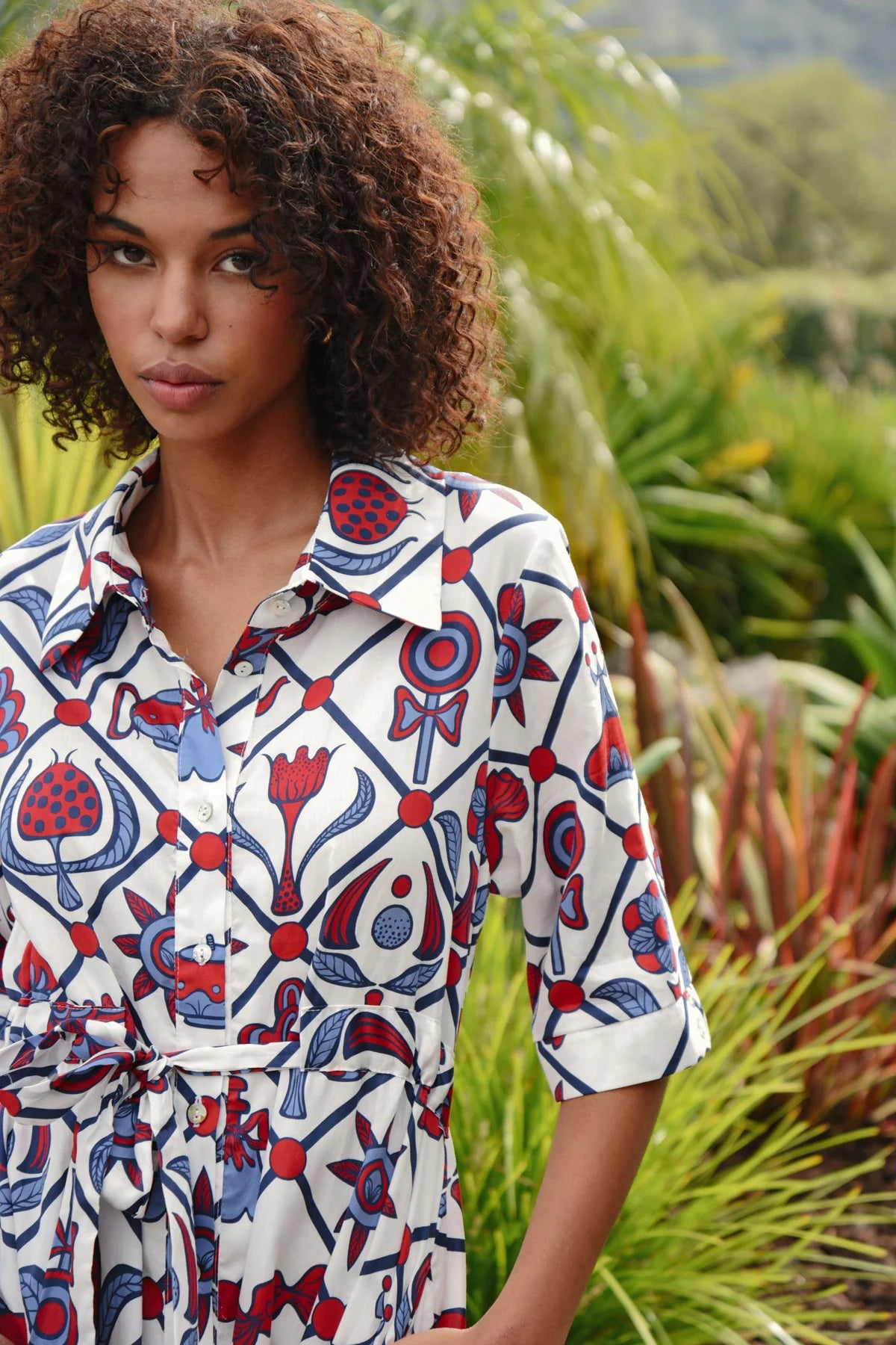 Coop - Tie One On Dress // Red White & Blue