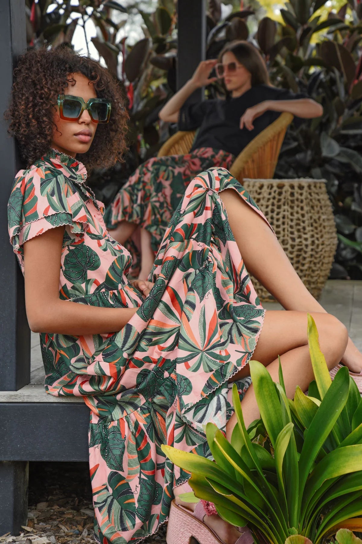 Coop - New Leaf On Life Dress // Green