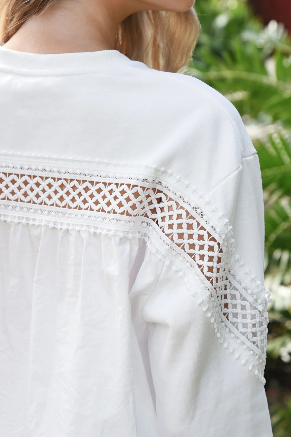 Coop - Sweater Than Honey Sweatshirt // White