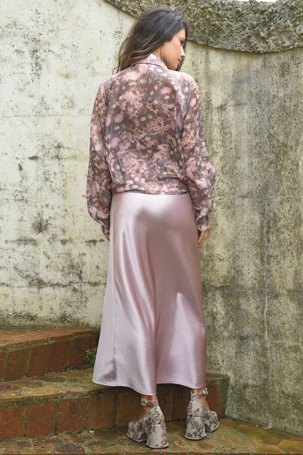 Coop - Bias The Way Skirt // Pink