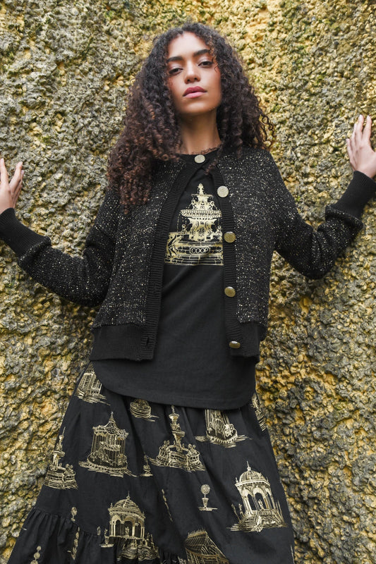 Coop - Shine Of The Times Cardigan / Black