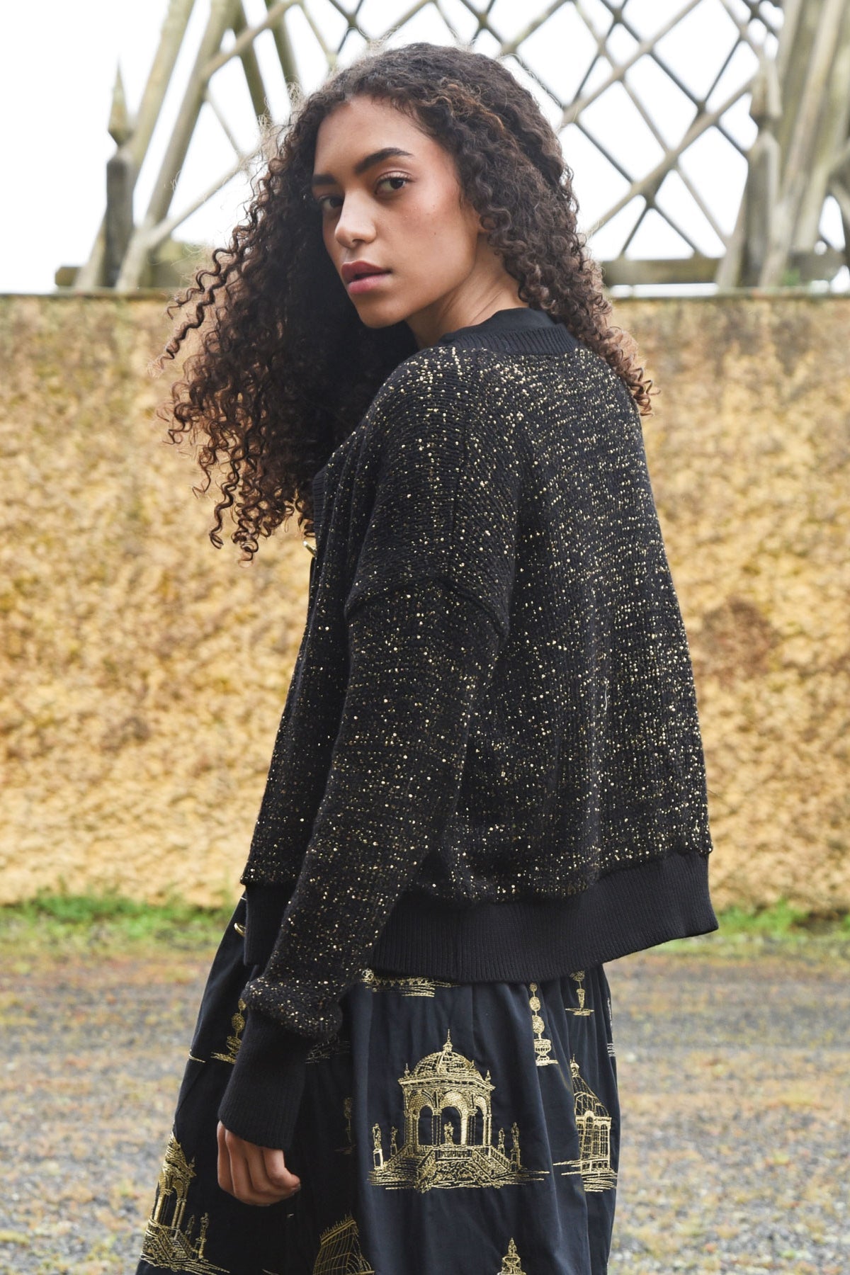 Coop - Shine Of The Times Cardigan / Black