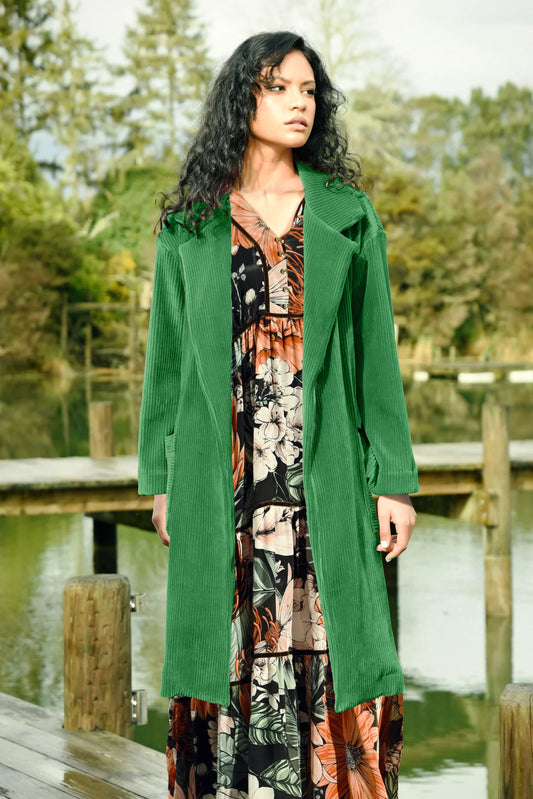 Curate - Coatigan Cutie Coat // Green