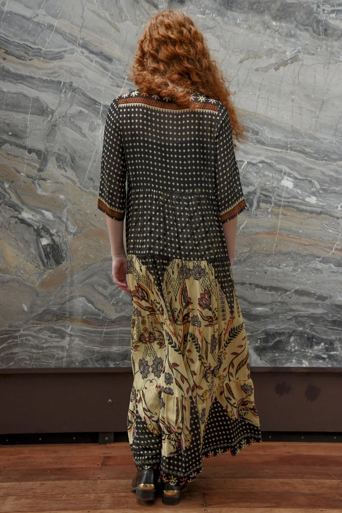 Curate -High And Rising Dress // Border Spot