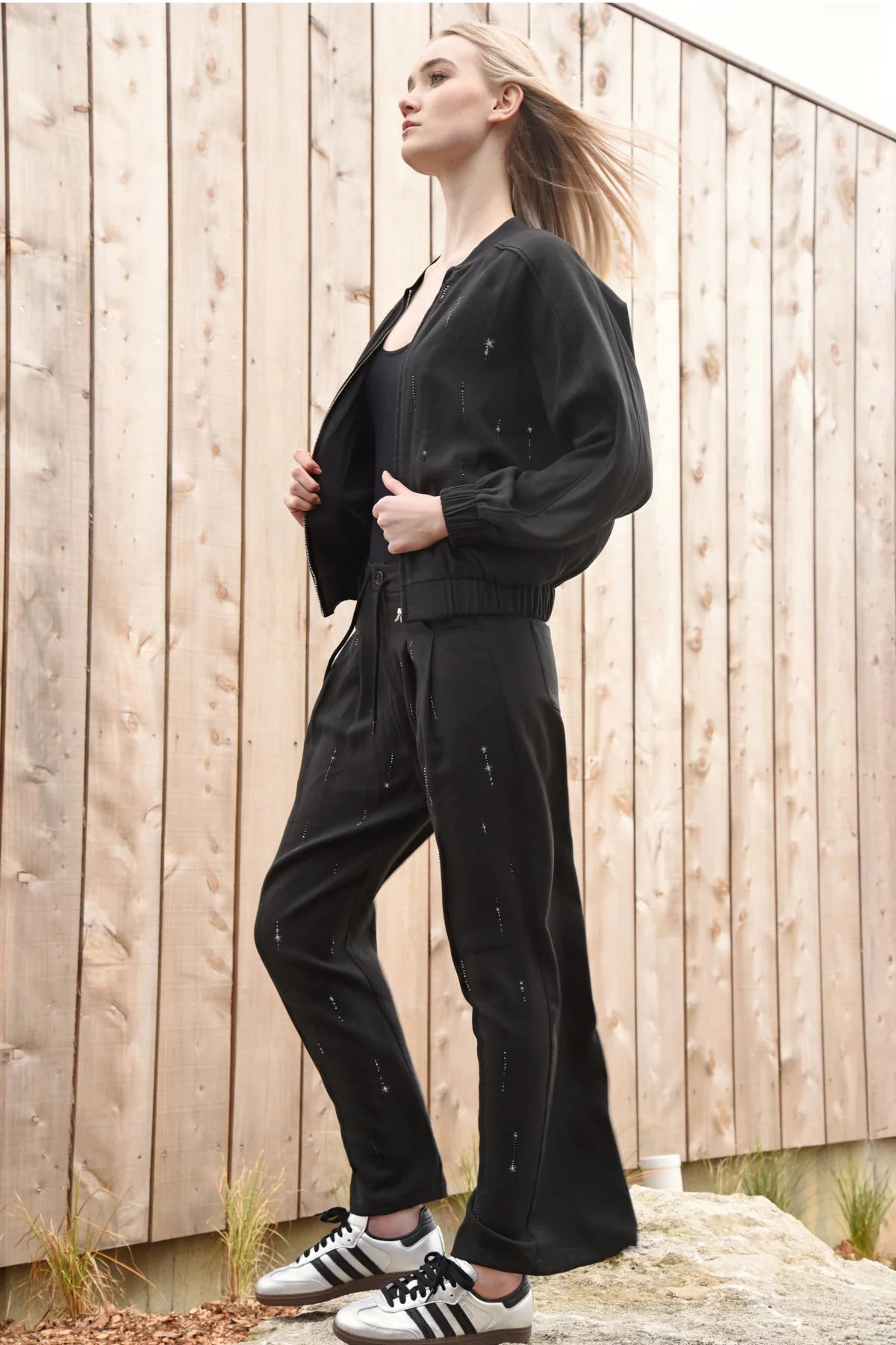 Curate - Get It Get It Jacket // Black Sparkles