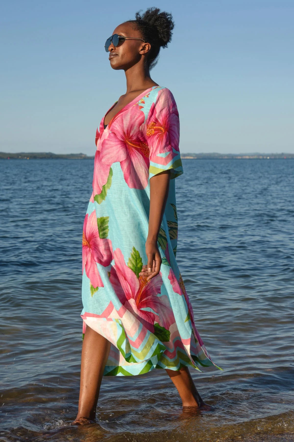 Curate - A Fine Drop Dress // Blue