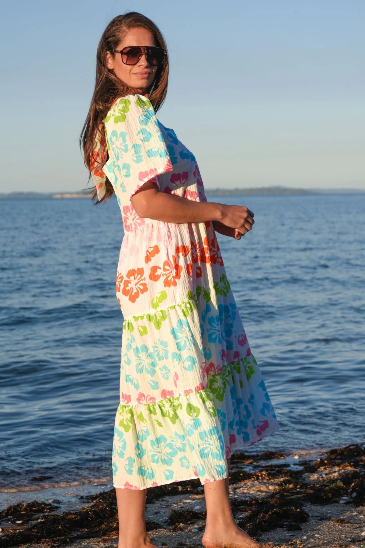 Curate - Hidden Gem Dress // Hibiscus