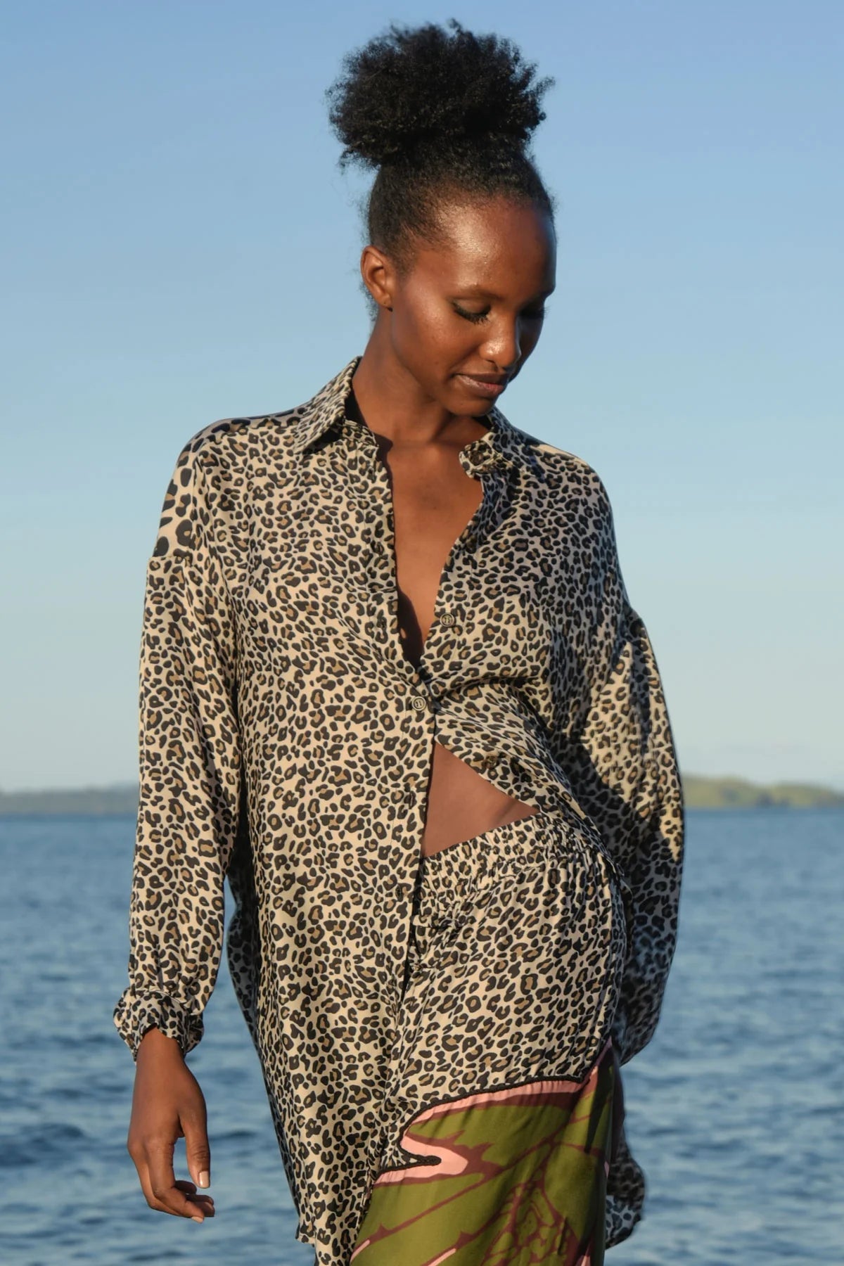 Curate - Anything But Ordinary Shirt // Leopard Palm