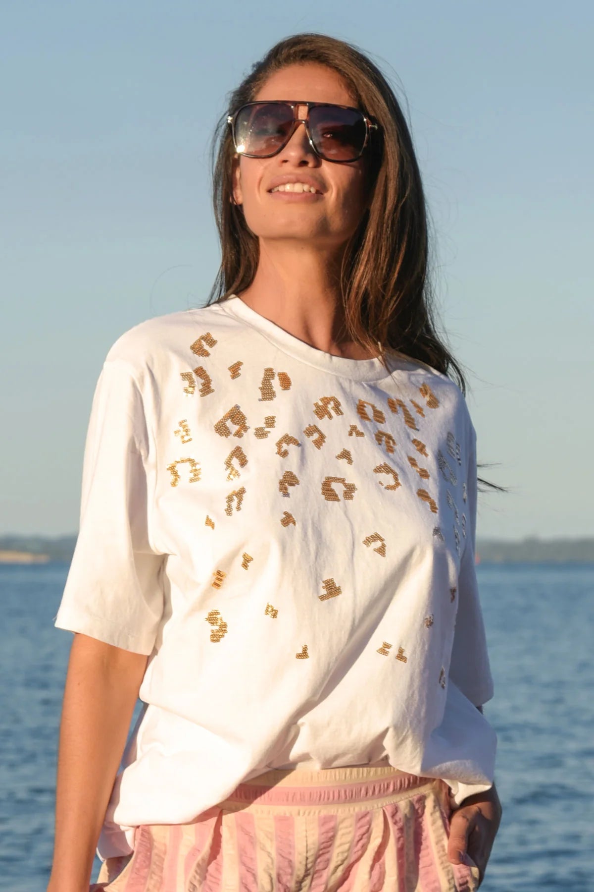 Curate - You're Purrfect T-Shirt // White