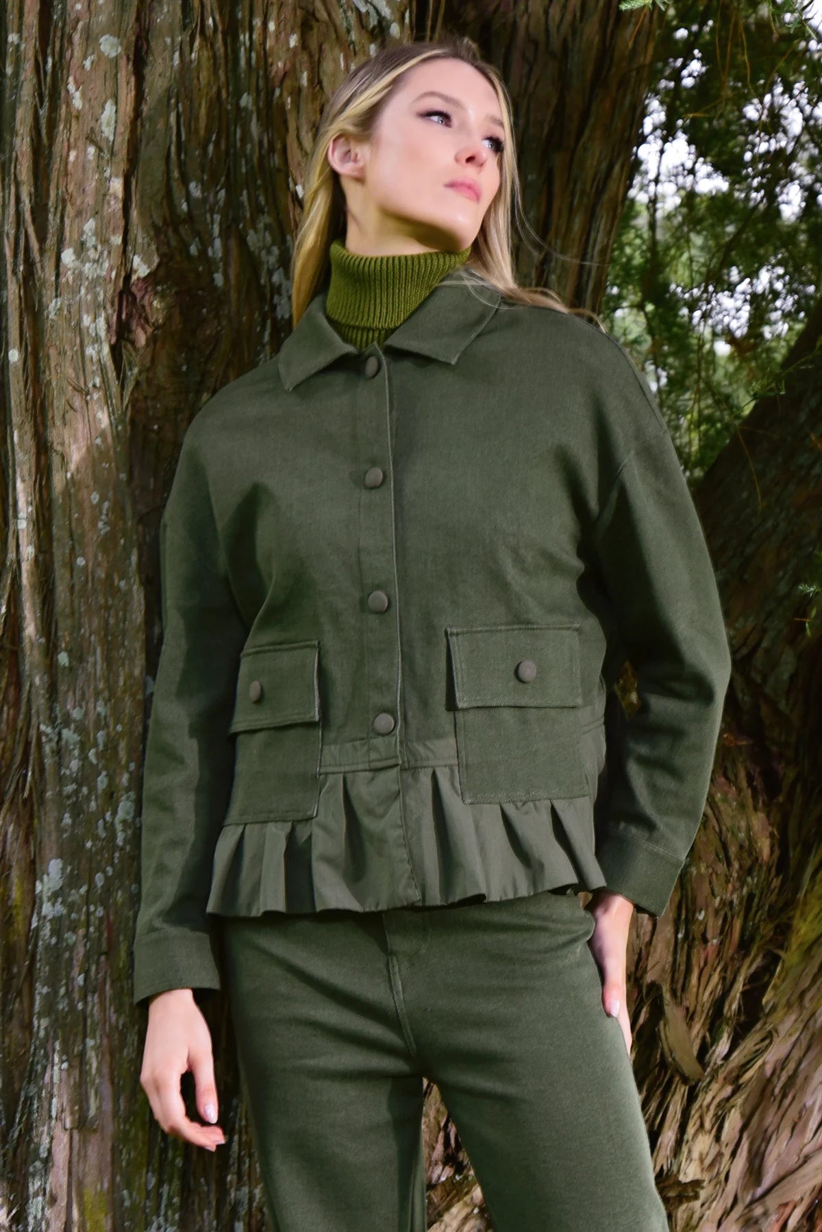 Curate - Ruff Stuff Jacket // Olive // Black