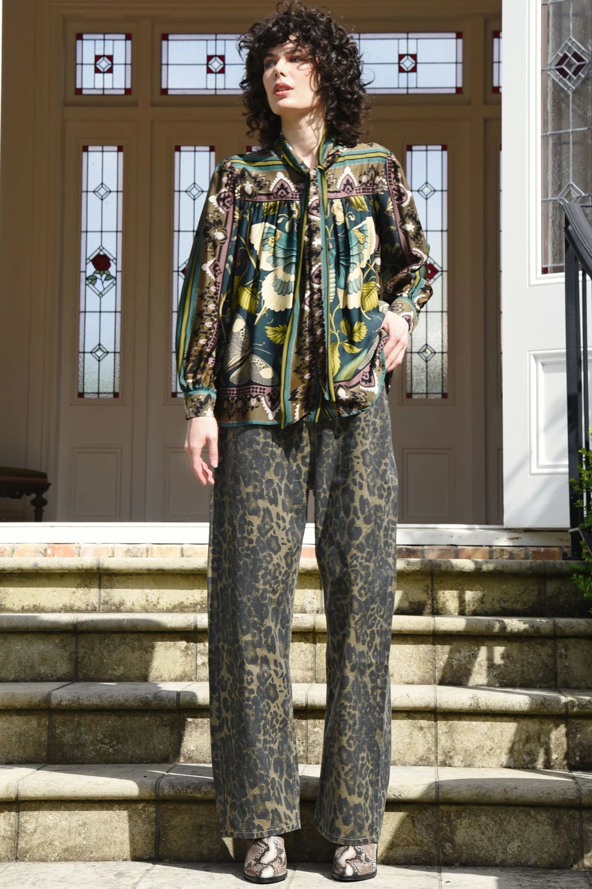 Curate - Kick Back Jean // Leopard