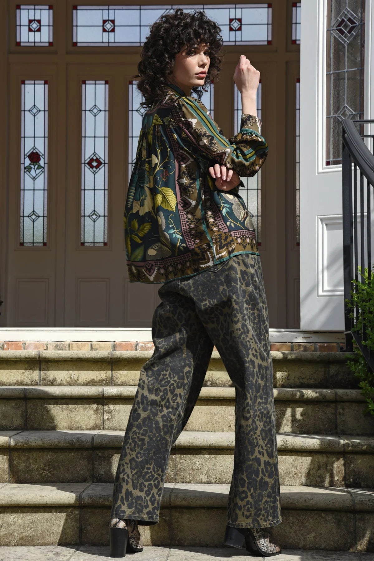Curate - Kick Back Jean // Leopard
