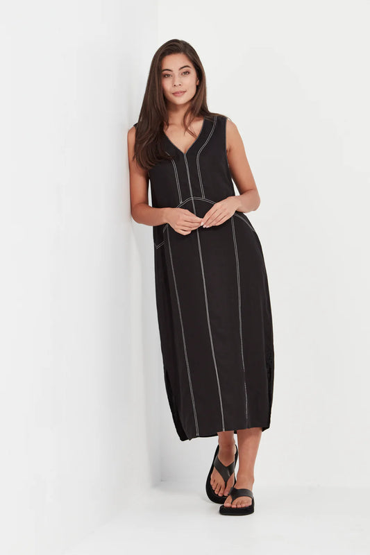 Verge - Cordelia Dress // Black