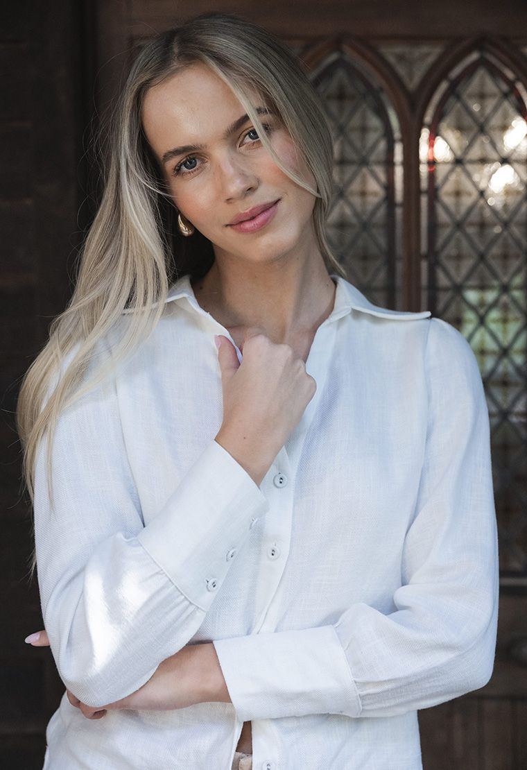 Humidity - Pixie Shirt // White