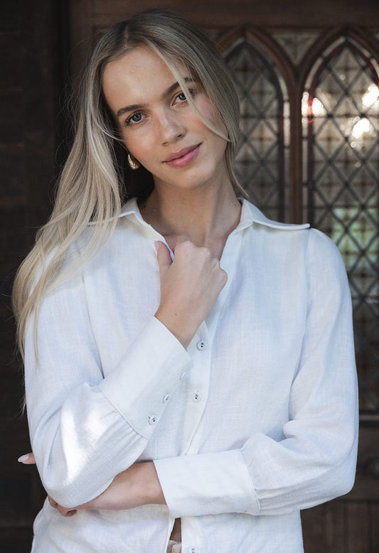 Humidity - Pixie Shirt // White