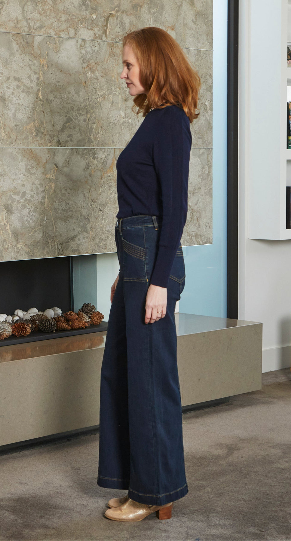 New London Jeans - Halifax Bootleg Jeans // Dark Wash