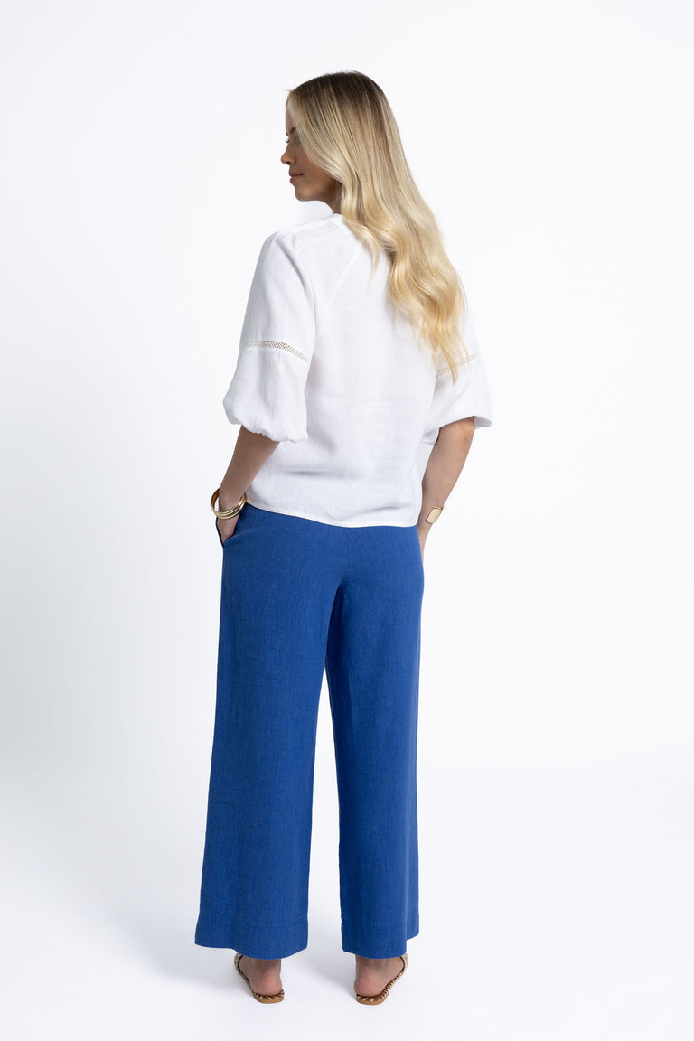Humidity - Nixie Blouse // Rose // White