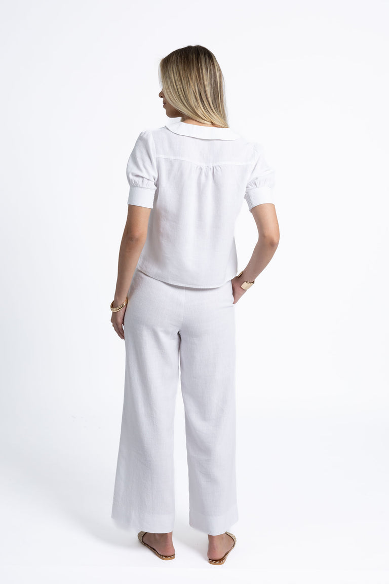 Humidity - Peta Shirt // White