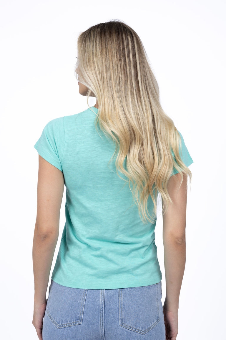Humidity - Bene Tee // Lagoon Green // White