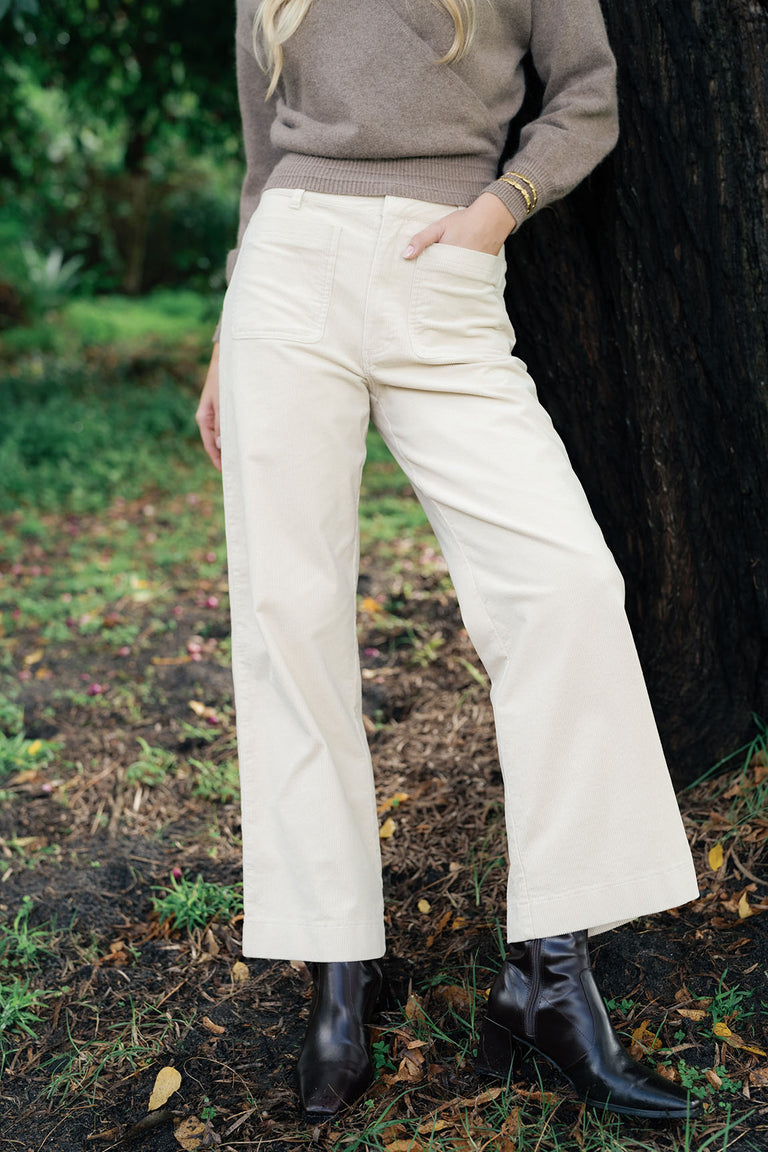 Humidity - Suki Cord Pants // Midnight // Moss // Storm // Vanilla