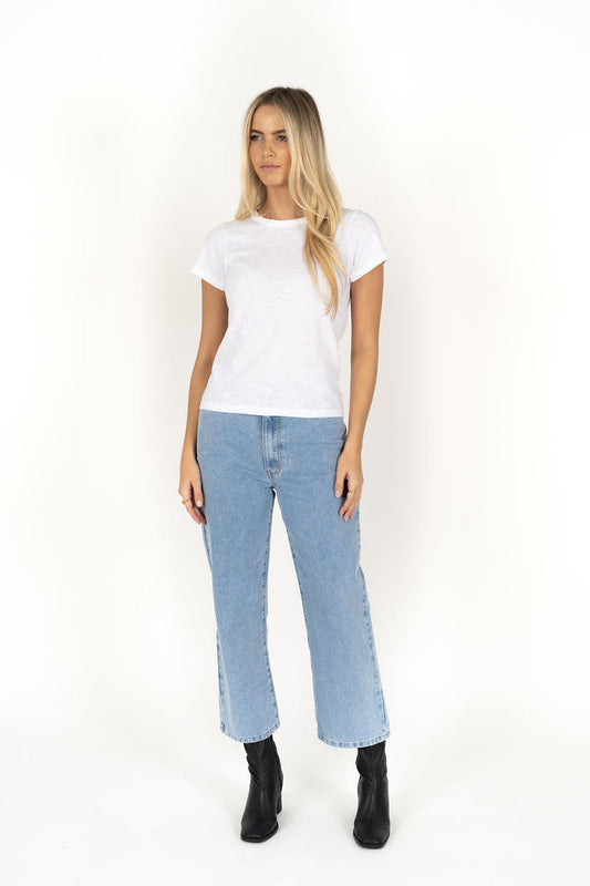 Humidity - Bene Tee // Lagoon Green // White