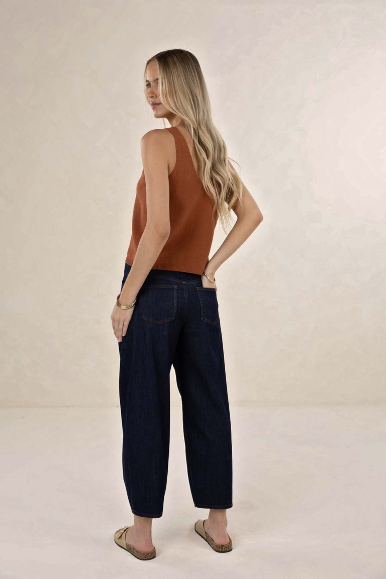 Humidity - Ivy Barrel Jean // Denim Dark Blue