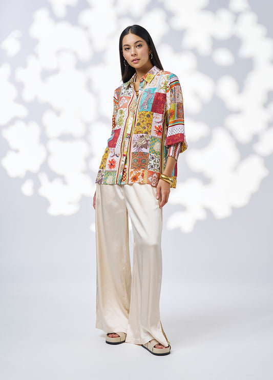 Loobies Story - Demi Pant // Ecru