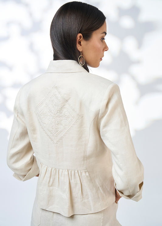 Loobies Story - Lia Jacket // Ecru