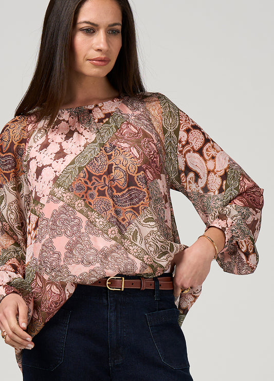 Loobie's Story - Byzantium Top // Blush Multi