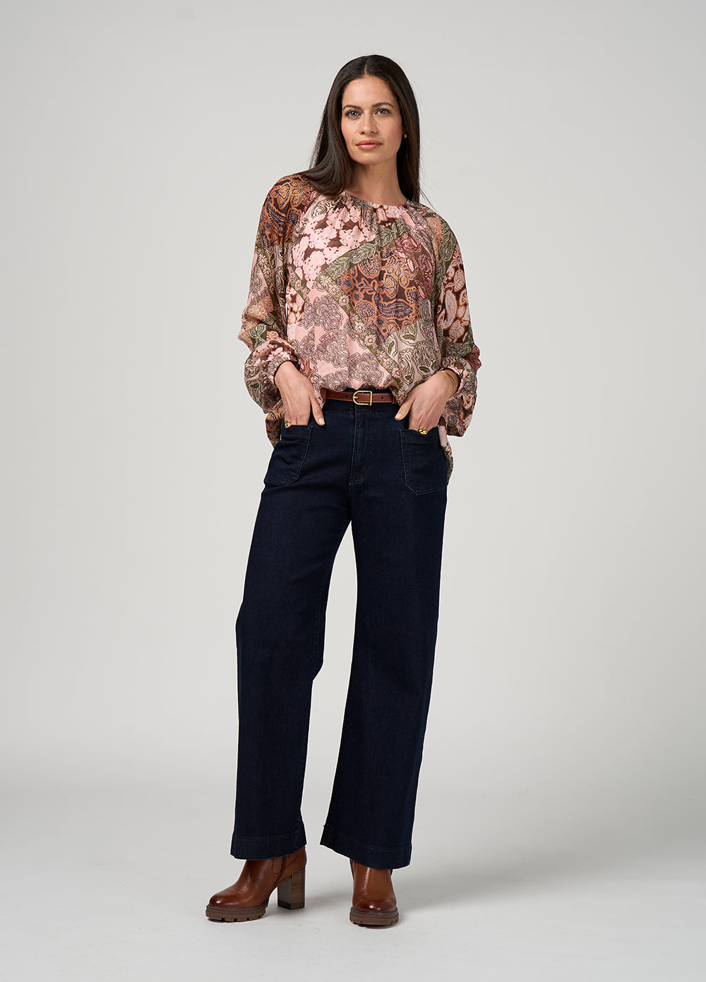 Loobie's Story - Byzantium Top // Blush Multi