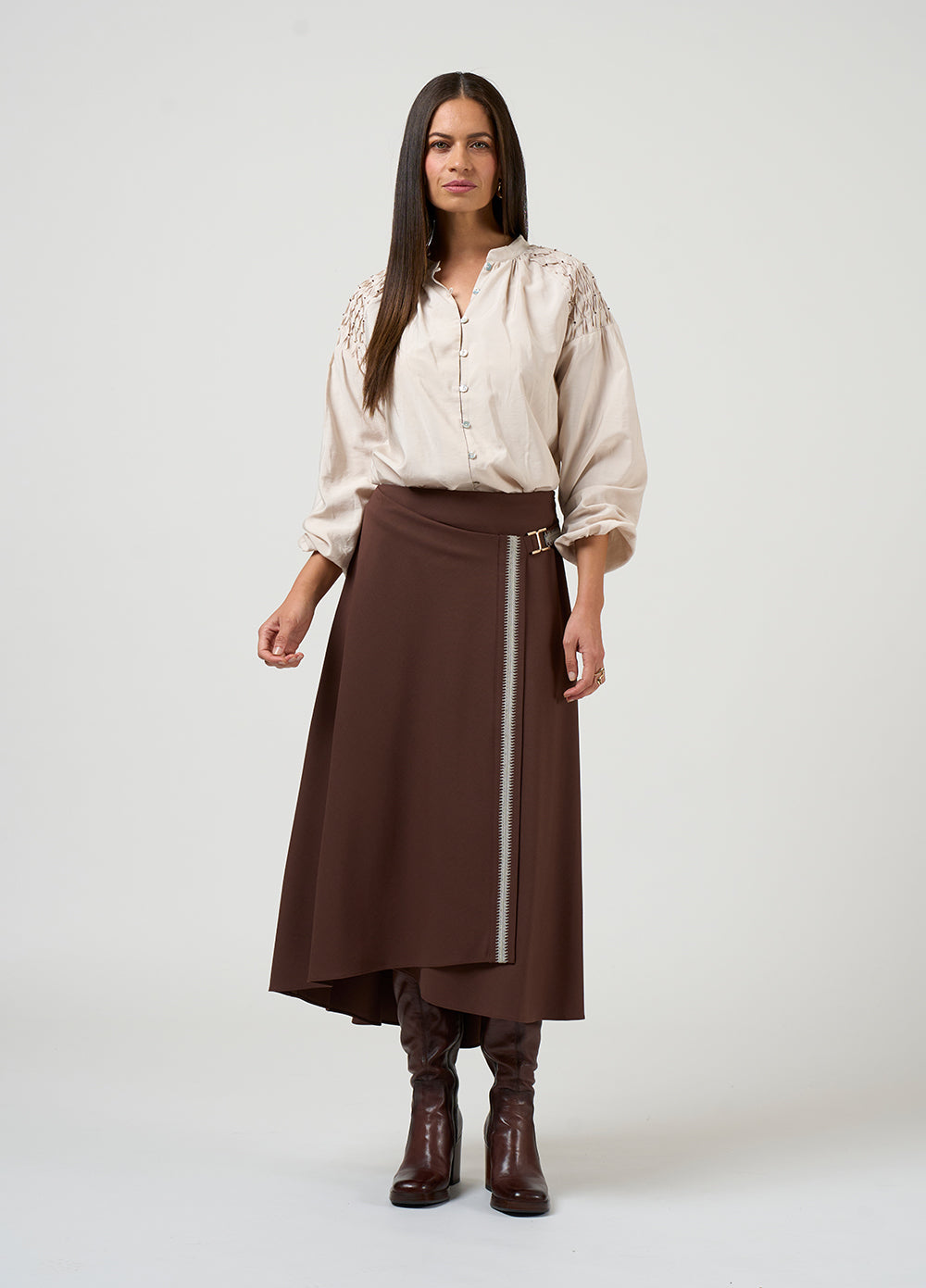 Loobie's Story - Bijou Blouse // Bone