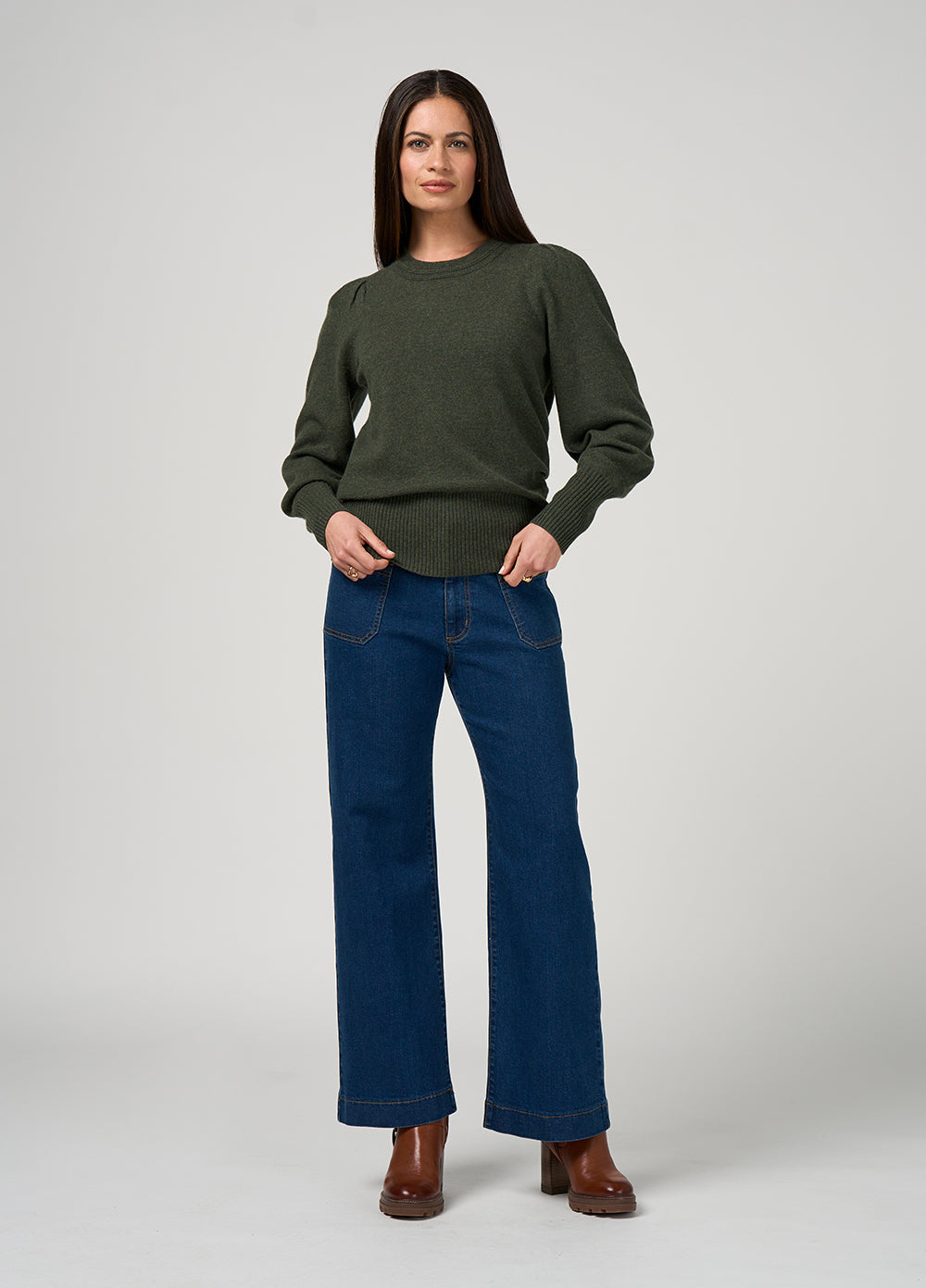 Loobie's Story - Odette Sweater // Caramel // Olive