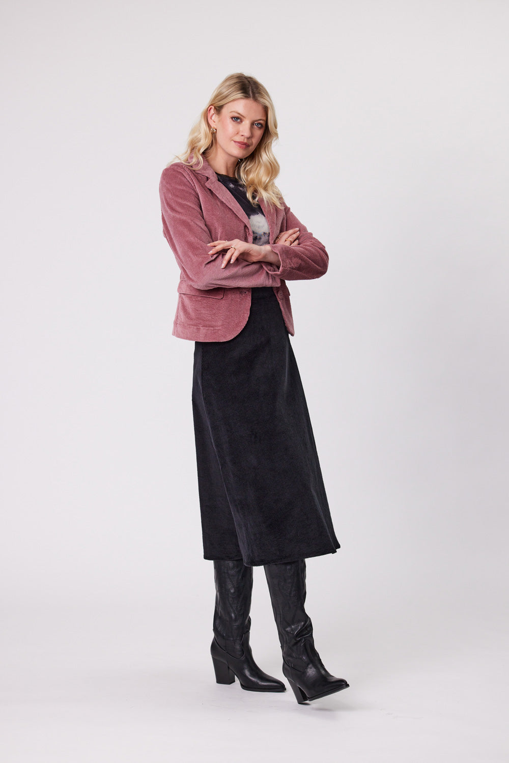 Lemon Tree - Audrey Skirt // Black