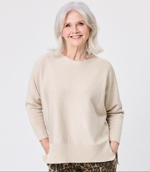 Lemon Tree - Fiona Knit // Latte