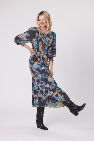 Lemon Tree - Annabel Dress // Blue