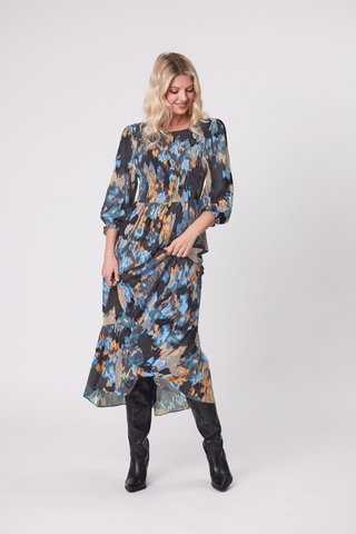 Lemon Tree - Annabel Dress // Blue