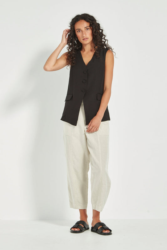 Verge - Pioneer Pant // Cashew // Black