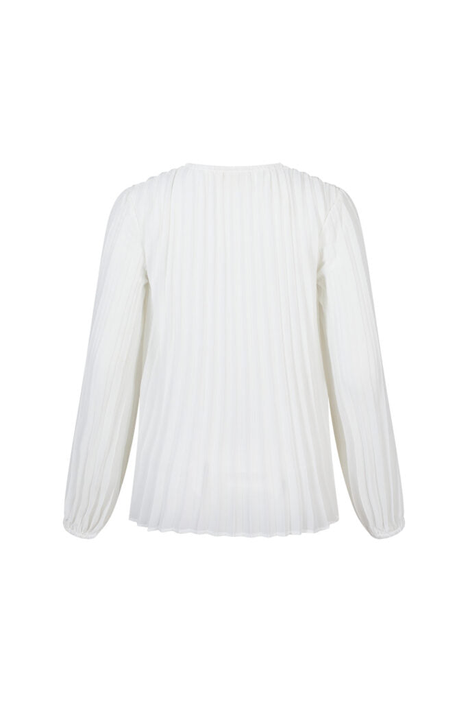 Madly Sweetly - Morse Blouse // Dusky Pink // Winter White