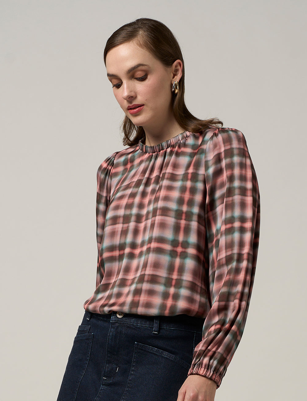 Madly Sweetly - Thistle Top // Brick Multi