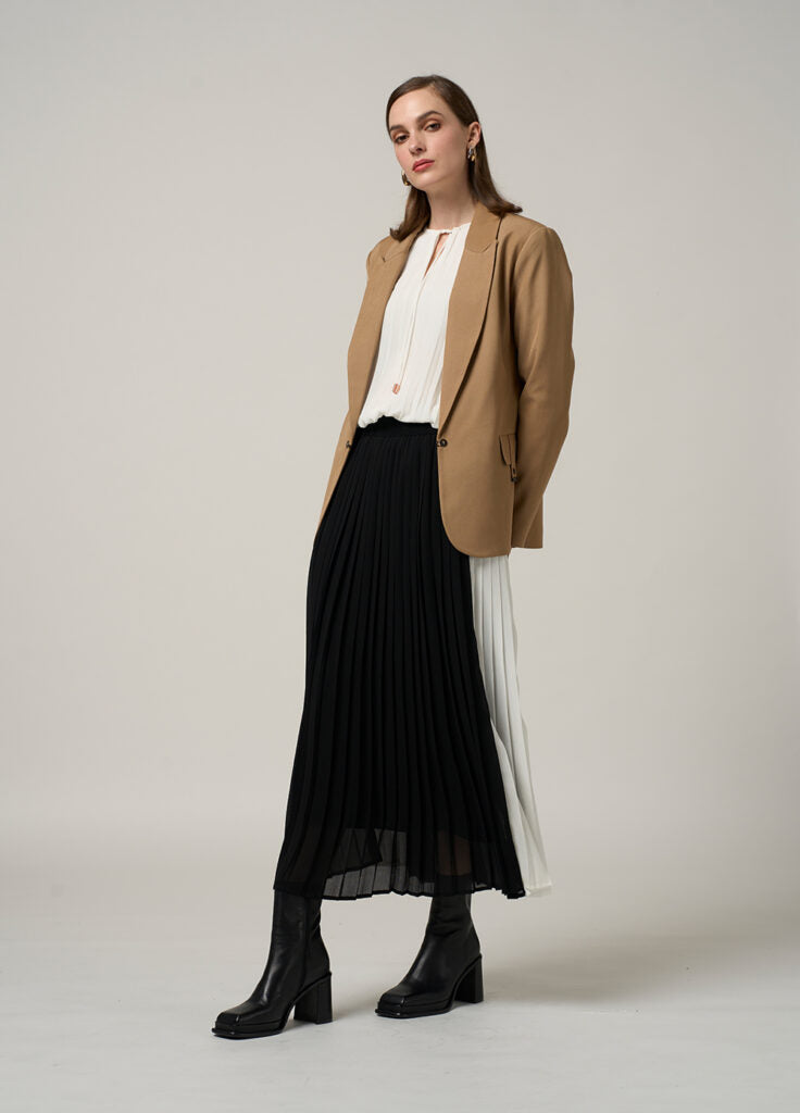 Madly Sweetly - Morse Blouse // Dusky Pink // Winter White