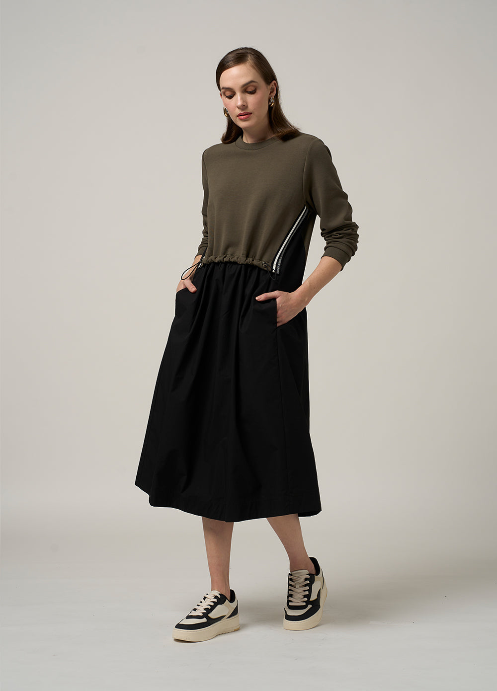 Madly Sweetly - Osbourne Dress // Khaki