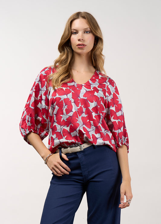Madly Sweetly - Take Flight Top // Poppy Multi