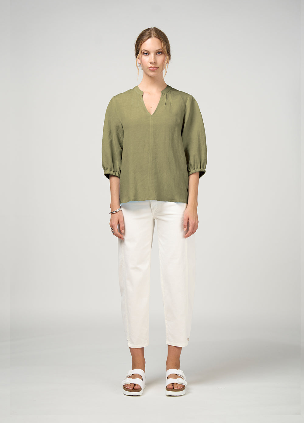 Madly Sweetly - Octave Top // Sage