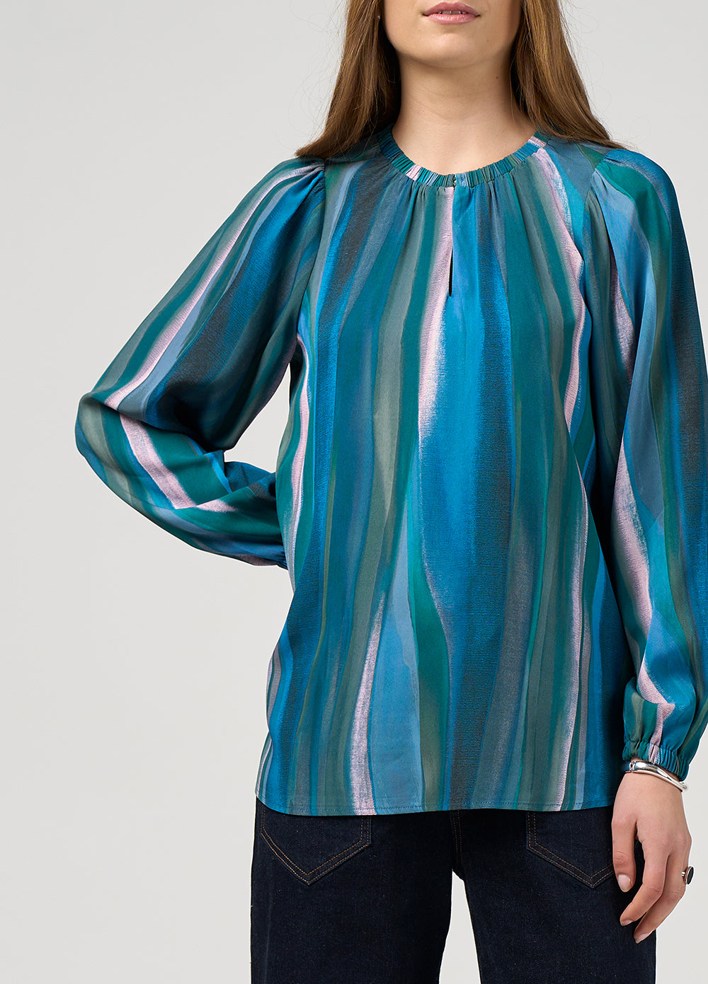 Loobie's Story - Sway Top // Blue Multi