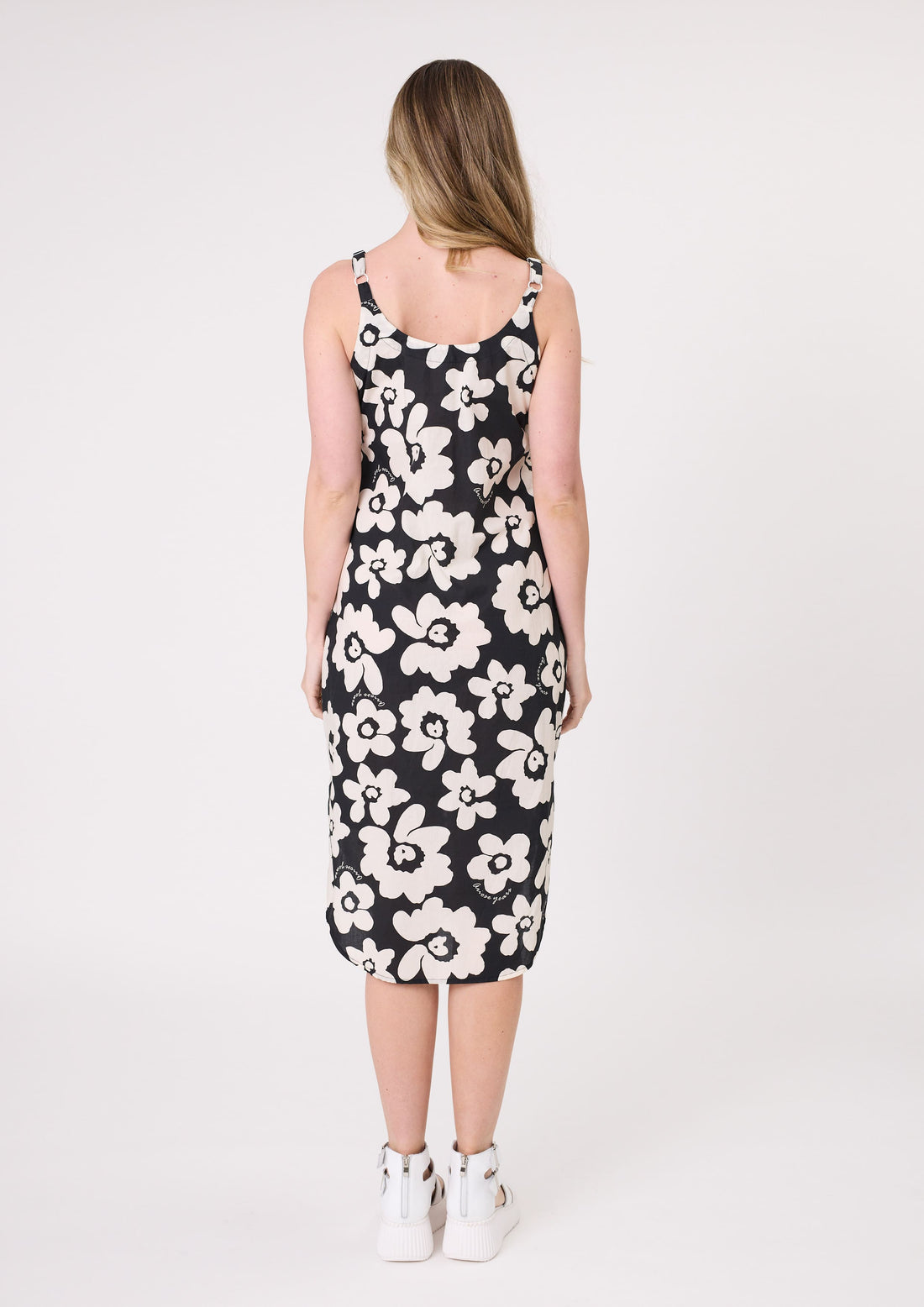 Lemon Tree - Maddie Dress // Black Floral