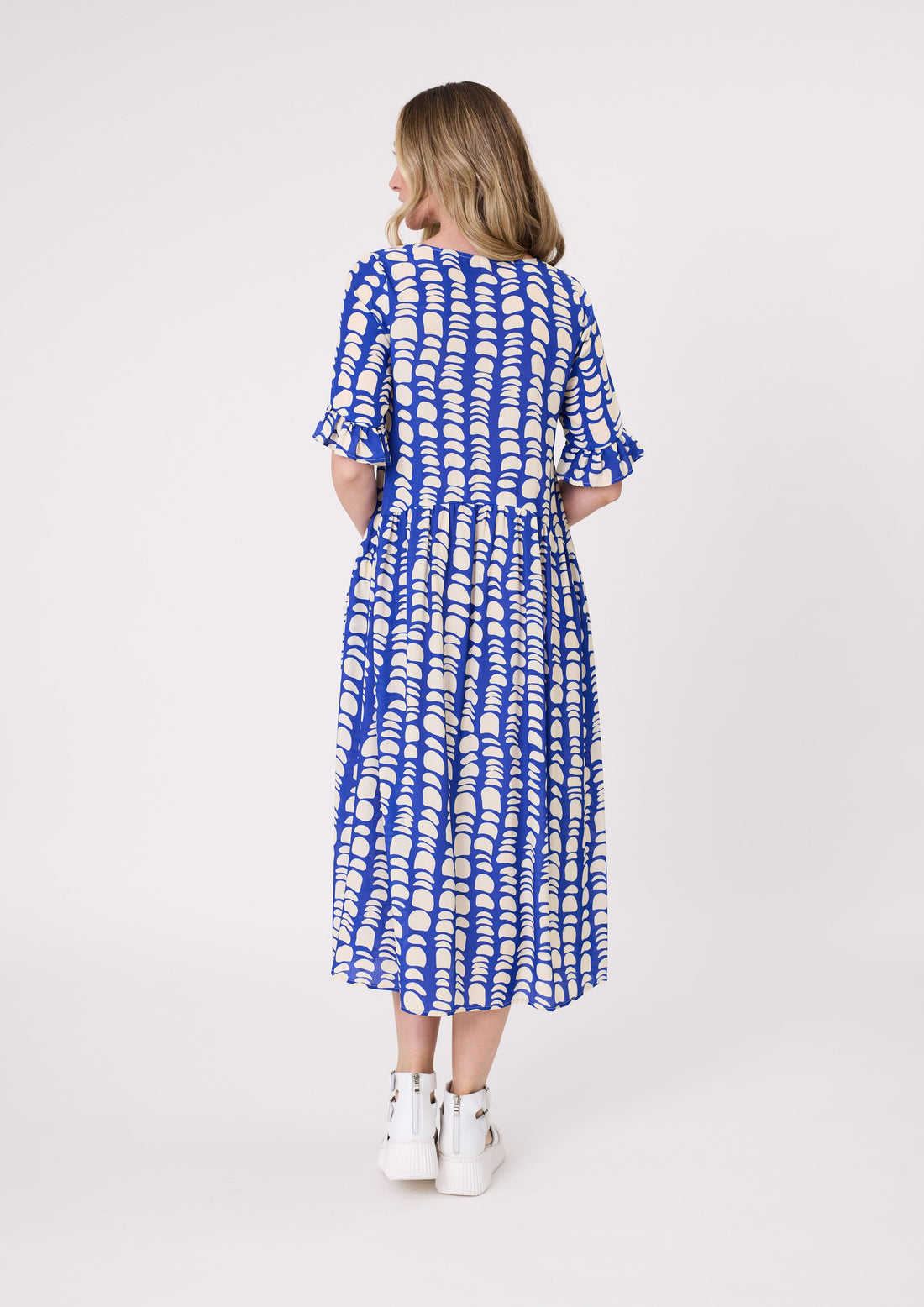 Lemon Tree - Madonna Dress // Cobalt Blue