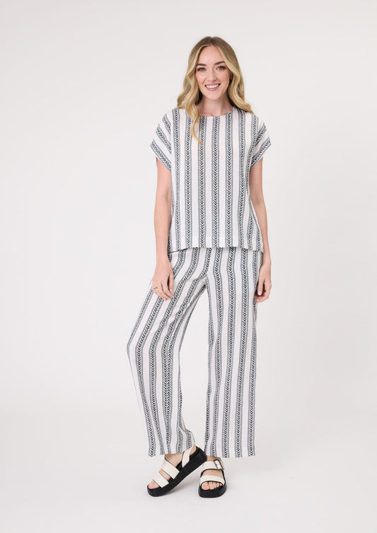 Lemon Tree - Melani Top // White Print