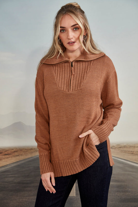 Verge - Nevada Sweater // Caramel