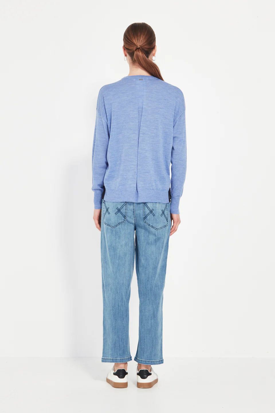Verge - Percy Sweater // Blue Marle // Pistachio