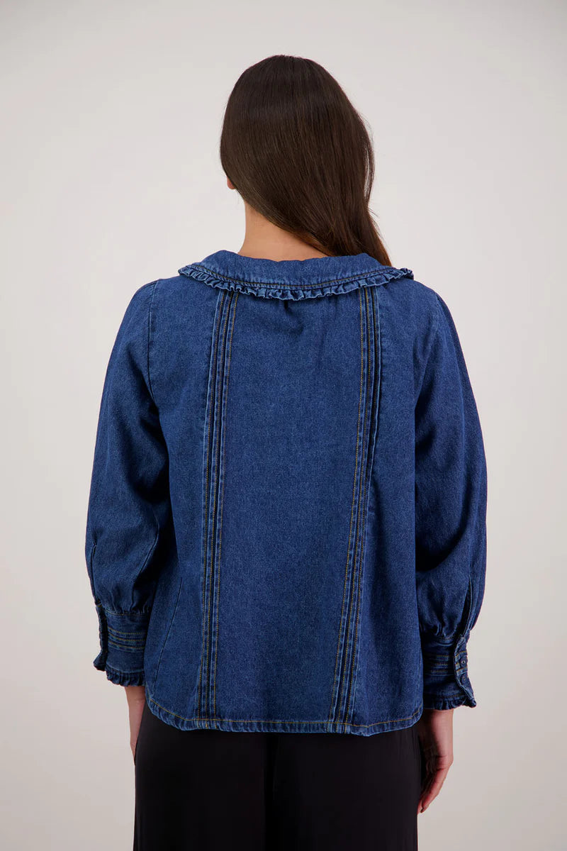 Briarwood - Redmond Denim Top // Denim